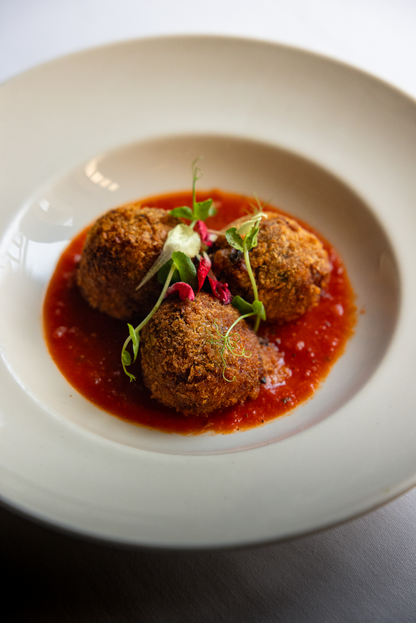 Crispy arancini
